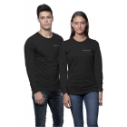 Black Unisex Organic Long Sleeve Tee
